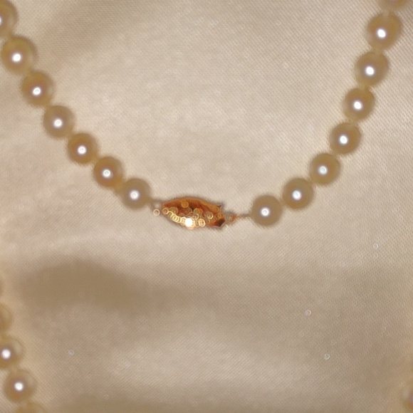 Zales Jewelry Vintage Freshwater Akoy Pearl Necklace Poshmark
